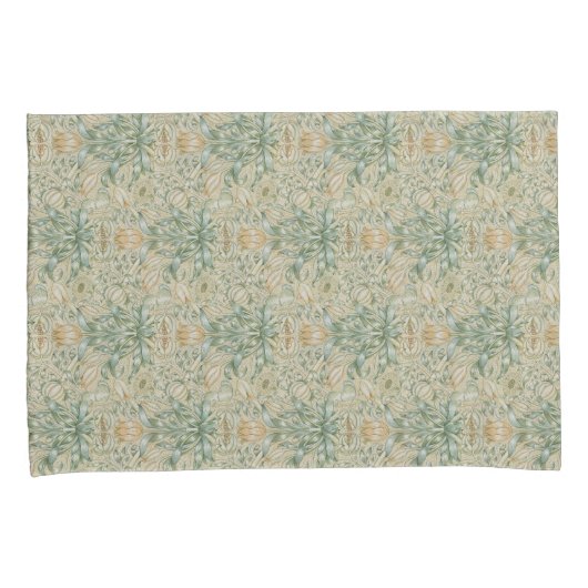 William Morris Floral Pomegranate Kussensloop (Voorkant-Rechts)