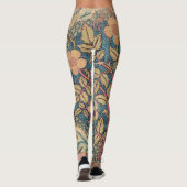 William Morris FLORAL TEXTIEL ONTWERP LEGGINGS (Achterkant)