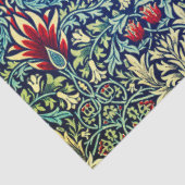 William Morris FLORAL TISSUE PAPER IN BLUE Tissuepapier (Detail)