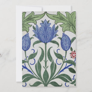 William Morris - Floral Wallpaper Design Feestdagenkaart