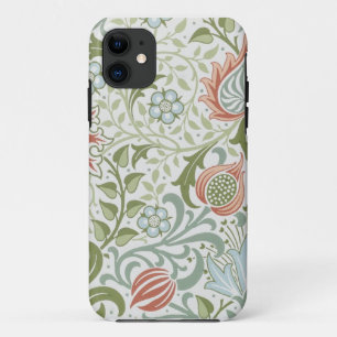 William Morris Floral Wallpaper iphone 11 Hoesje