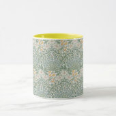 William Morris  Floral Yellow Blue Garden Mok (Midden)