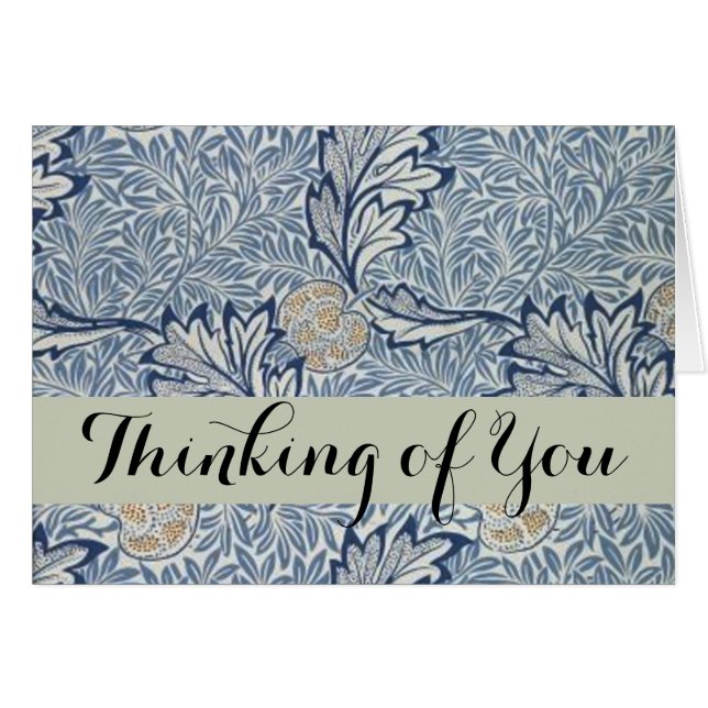 William Morris Flower Floral Design (Devant horizontal)