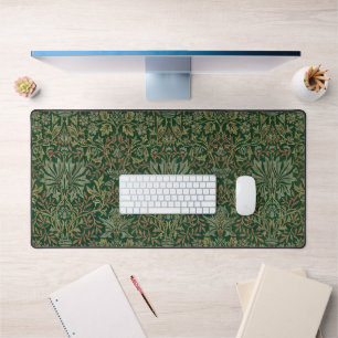 William Morris Flower Garden-Groene tinten Bureaumat