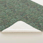  William Morris Flower Garden Sherpa Deken (3/4)