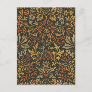 William Morris Flower Garden Tapestry Briefkaart