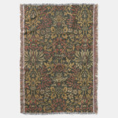 William Morris Flower Garden Tapestry Deken (Voorkant Verticaal)