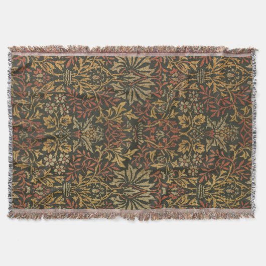 William Morris Flower Garden Tapestry Deken (Voorkant)