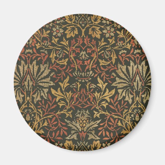 William Morris Flower Garden Tapestry Magneet (Voorkant)