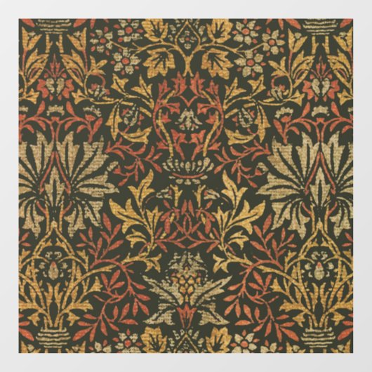 William Morris Flower Garden Tapestry Raamsticker (Vel)