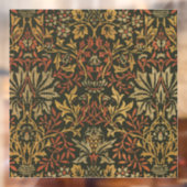 William Morris Flower Garden Tapestry Raamsticker (Vel 2)