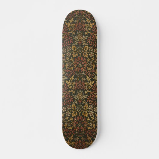 William Morris Flower Garden Tapestry Skateboard (Voorkant)