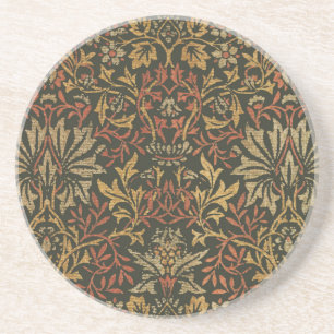 William Morris Flower Garden Tapijt Zandsteen Onderzetter