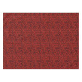 William Morris Flowers Birds Red Tafelkleed (Voorkant (Horizontaal))