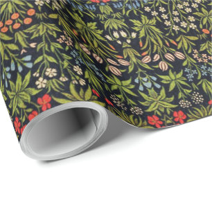 William Morris Flowers Bloemenpatroon Cadeaupapier