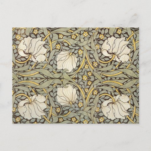 William Morris  Flowers Briefkaart (Voorkant)