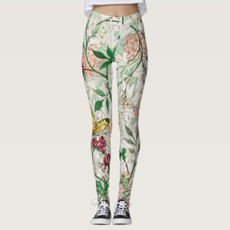 William Morris FLOWERS EN BUTTERFLIES Leggings