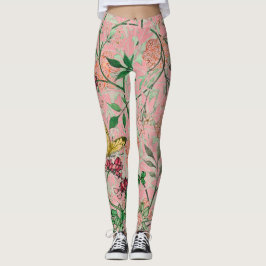 William Morris FLOWERS EN BUTTERFLIES Leggings