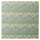 William Morris Flowers Garden Wallpaper Tegeltje (Voorkant)