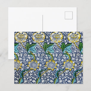 William Morris - Flowers & Leaves Pattern Briefkaart