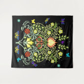 William Morris Flowers Wandkleed (Voorkant (horizontaal))