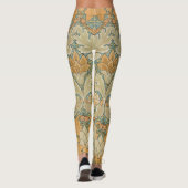 William Morris - Foliage & Floral Pattern Leggings (Achterkant)