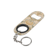 William Morris - Foliage & Floral Pattern Mini Flessenopener (Achterkant Gekanteld)
