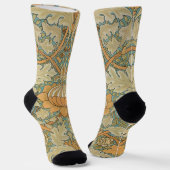 William Morris - Foliage & Floral Pattern Sokken (Gebogen)