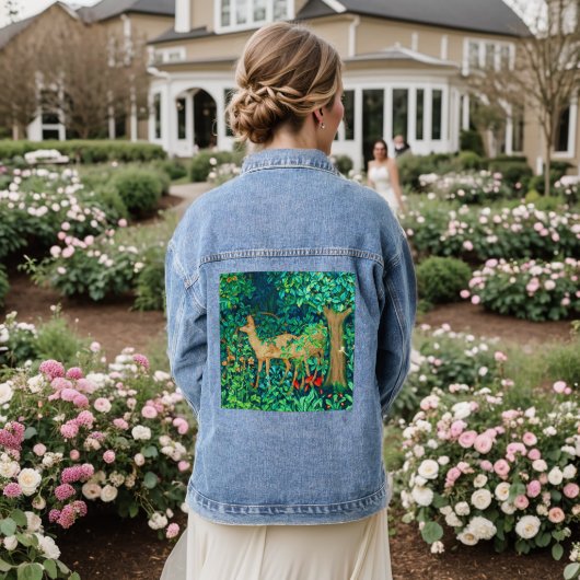 William Morris Forest Deer Tapestry Imprimer (Mariage Retour)