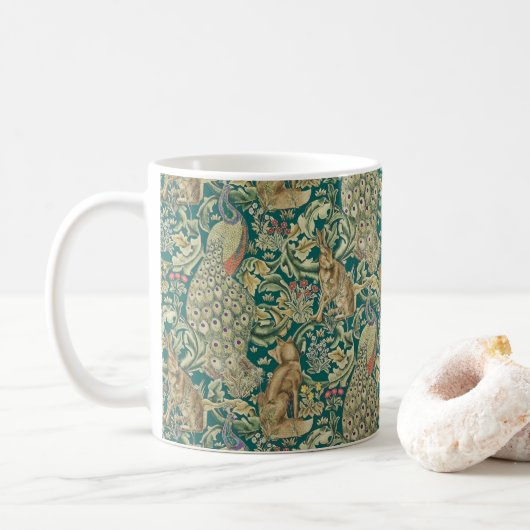 William Morris Forest Koffiemok (Met donut)