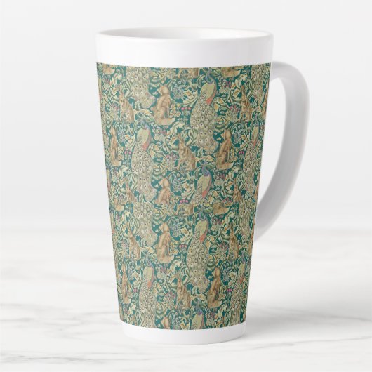 William Morris Forest Latte Mug (Angle droit)