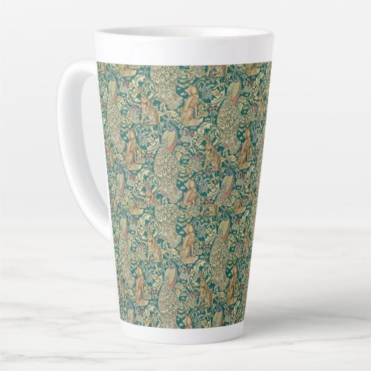 William Morris Forest Latte Mug (Angle gauche)