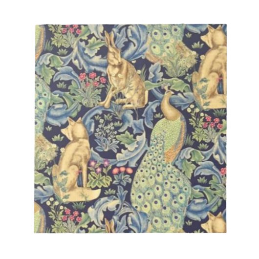 William Morris Forest Notitieblok (Voorkant)