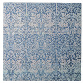 William Morris Forest Rabbit Bird Foliage Tegeltje (Voorkant)