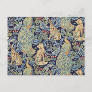 William Morris Forest Rabbit Briefkaart