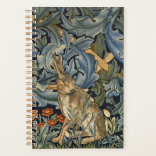 William Morris Forest Rabbit Floral Art Nouveau