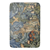William Morris Forest Rabbit Floral Art Nouveau Badmat (Voorkant Verticaal)
