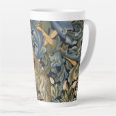 William Morris Forest Rabbit Floral Art Nouveau Latte Mok (Rechterhoek)