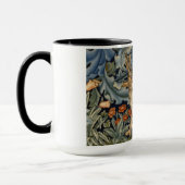 William Morris Forest Rabbit Floral Art Nouveau Mok (Links)