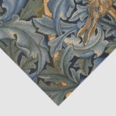 William Morris Forest Rabbit Floral Art Nouveau Tissuepapier (Detail)