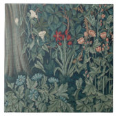 William Morris Forest Wildflower 2 Tapestry Tegeltje (Voorkant)