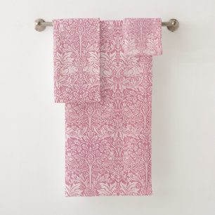 William Morris Forêt de lapin Folid Rose