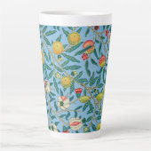 William Morris 'Four Fruits'-patroon Latte Mok (Voorkant)