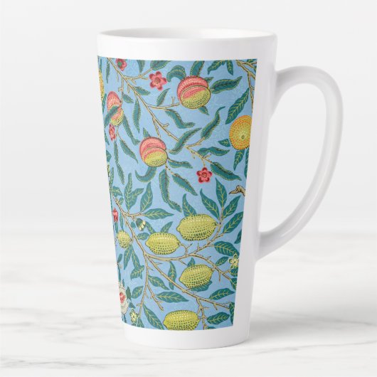  William Morris 'Four Fruits'-patroon Latte Mok (Rechts)