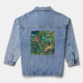 William Morris Fox en Pheasant Tapestry Print Denim Jacket (Achterkant)
