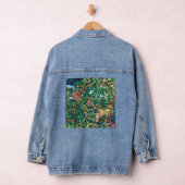 William Morris Fox en Pheasant Tapestry Print Denim Jacket (Hangar)