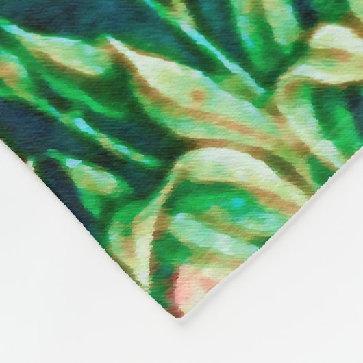 William Morris Fox en Pheasant Tapestry Print Fleece Deken (Hoek)