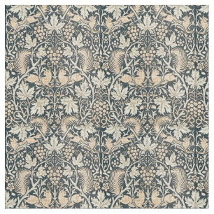 William Morris Fox & Grape Vine Pattern Stof