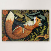 William Morris Fox Jigsaw Puzzle Legpuzzel (Horizontaal)