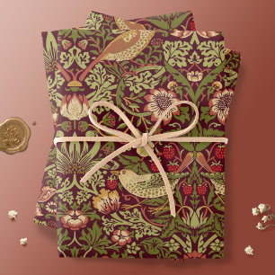 William Morris fraise Thief Papier à envelopper